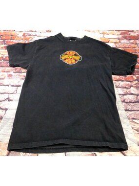 Krispy Kreme Employee Hot Now Original Glazed Hanes Beefy-T Black Shirt Mens M